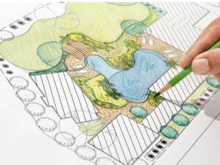 Custom landscape design project